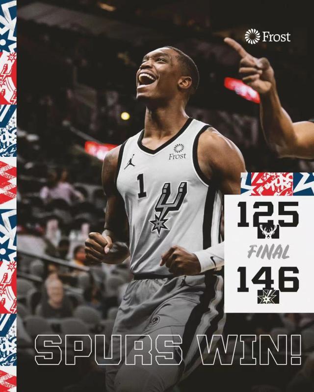 世界杯直播平台-【现场】帕克现场督战 马刺打出赛季最佳比赛